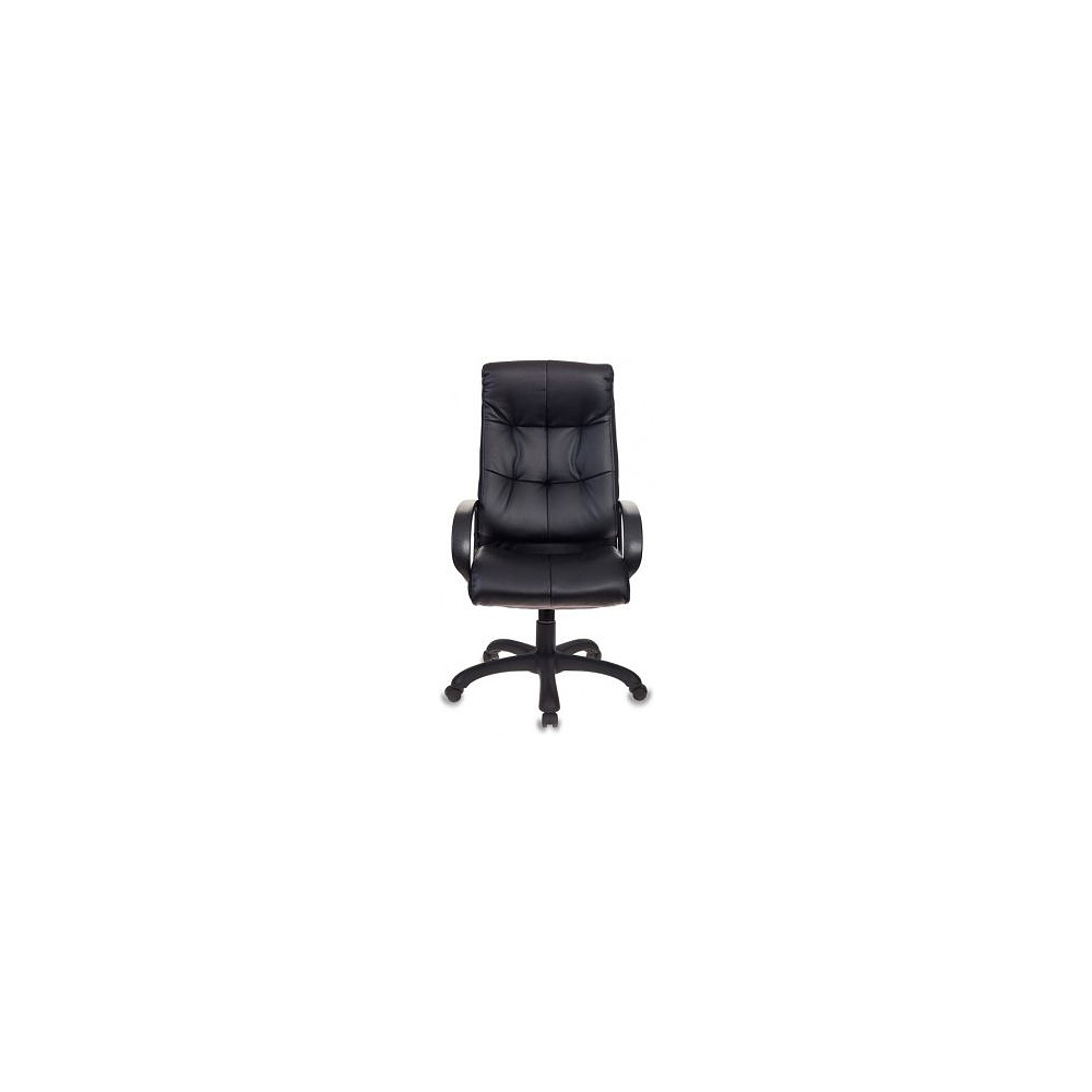 Кресло для руководителя "Бюрократ CH-824B", кожзам, пластик, черный - 2