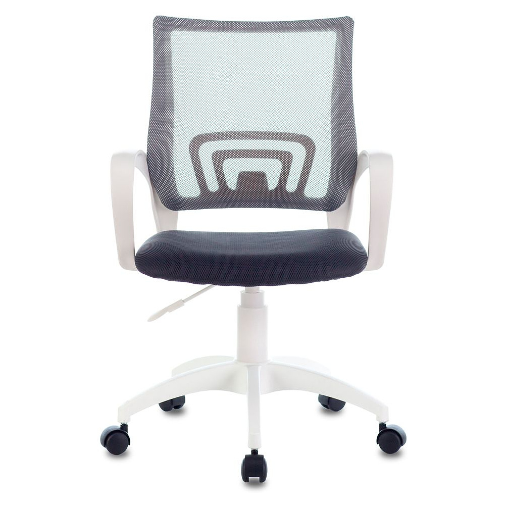 Кресло Бюрократ "CH-W695NLT", ткань, пластик, белый, темно-серый - 2