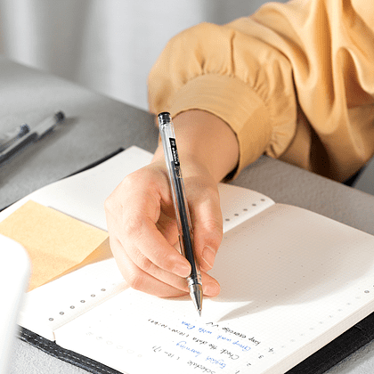 Ручка гелевая "Every", 0.5 мм, прозрачный - 8