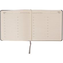 Ежедневник недатированный "Scotty", A5, 150х150 мм, 272 страницы, серый