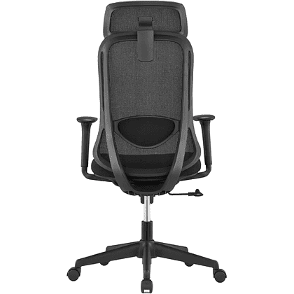 Кресло для руководителя SitZone U-090A, сетка, ткань, пластик, черный, -30% - 5