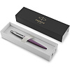 Ручка шариковая автоматическая Parker "Jotter Core K63 Victoria Violet CT", 1.0 мм, фиолетовый, серебристый, стерж. синий - 2