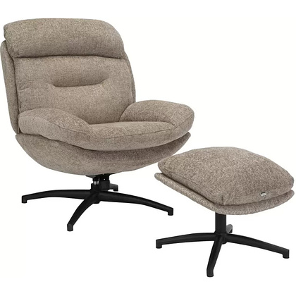 Кресло мягкое EVERPROF Kiwi, ткань, бежевый