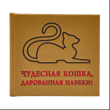 Книга-мини "Чудесная кошка, дарованная навеки"