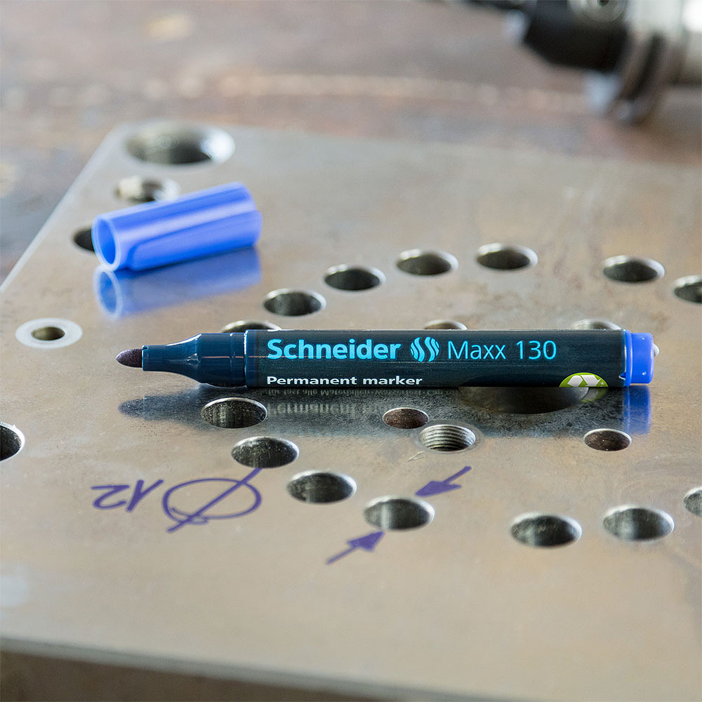 Набор маркеров перманентных "Schneider Maxx 130", 4 шт, ассорти - 3