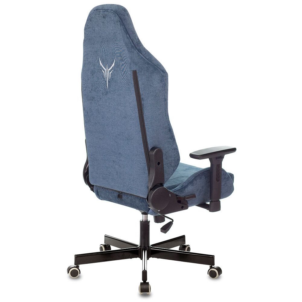 Кресло игровое Бюрократ "VIKING KNIGHT N1 Fabric", ткань, металл, синий - 8