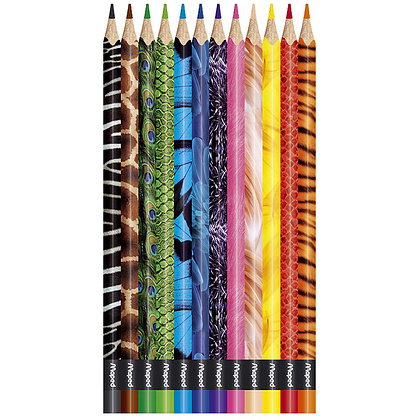 Цветные карандаши Maped "Color' Peps Animal", 12 цветов - 2