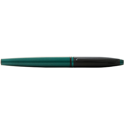 Ручка роллер Cross "Calais Matte Green and Black Lacquer", 0.7 мм, зеленый, черный, стерж. черный - 3