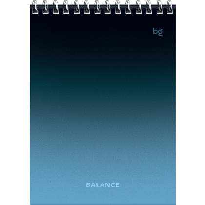 Блокнот "Моноколор. Баланс", А5, 40 листов, ассорти - 4