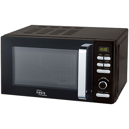 Электропечь СВЧ Oasis MW-80EB, черная 