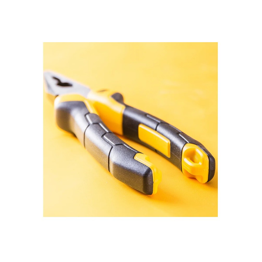 Плоскогубцы Deli YS EDL2007Z, 180 мм., желтый, черный - 3