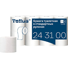 Бумага туалетная Tellus Премиум TР4