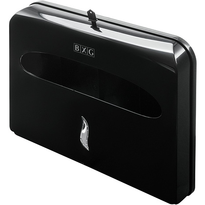 Диспенсер BXG-CD-8009В для бумажных покрытий на унитаз, черный