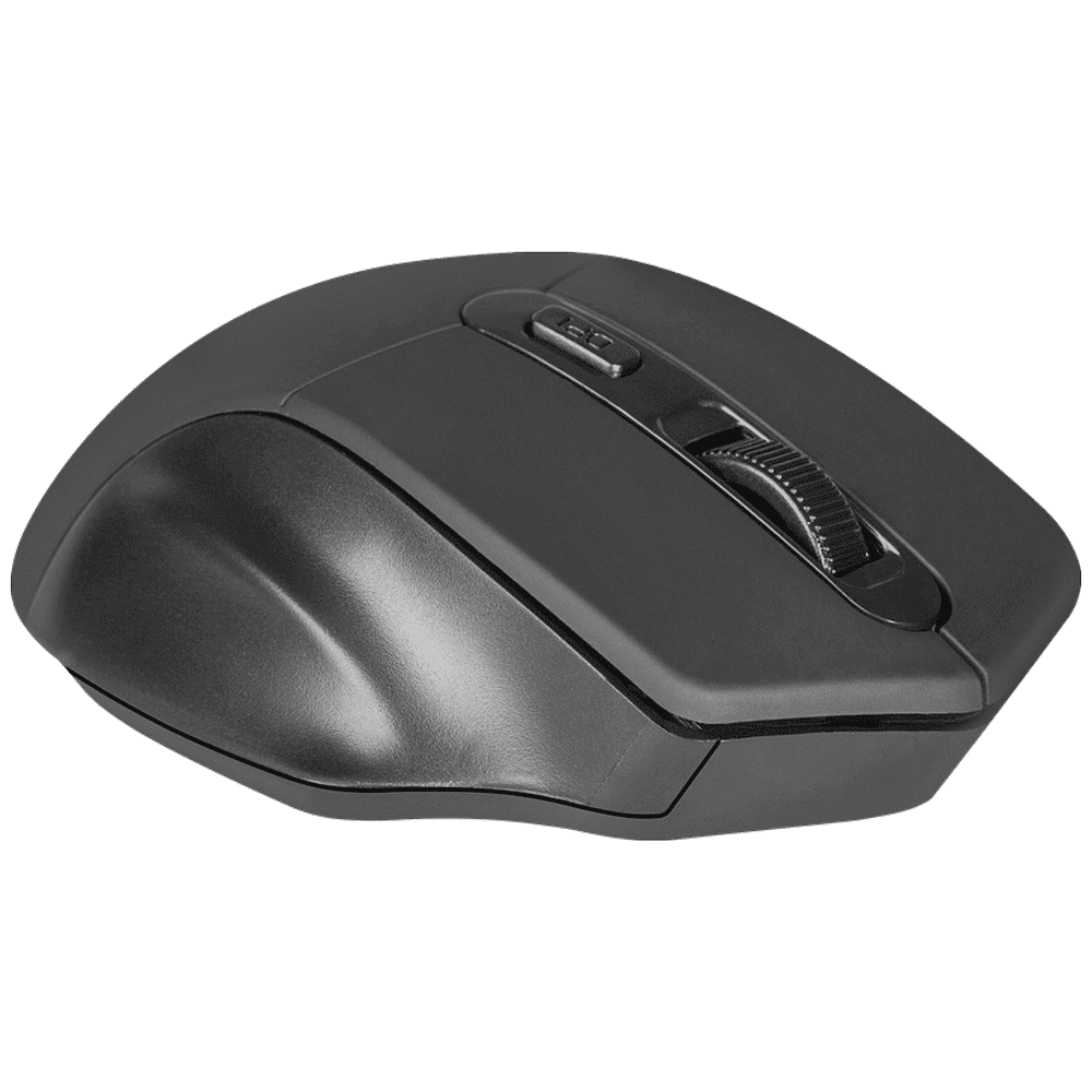 Мышь Defender "MB-345", беспроводная, 800-1600 dpi, черный - 4