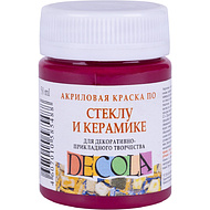 Краска акриловая по стеклу и керамике 