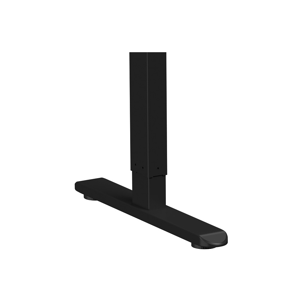 Стол с электроприводом WellDesk Basic 1300x675х18 черный/акация лэйкленд (9191456+9072453) - 5