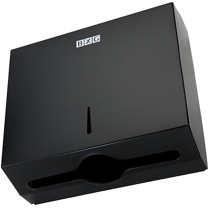 Диспенсер BXG-PD-5003B для полотенец листовых, металл, черный, матовый - 4