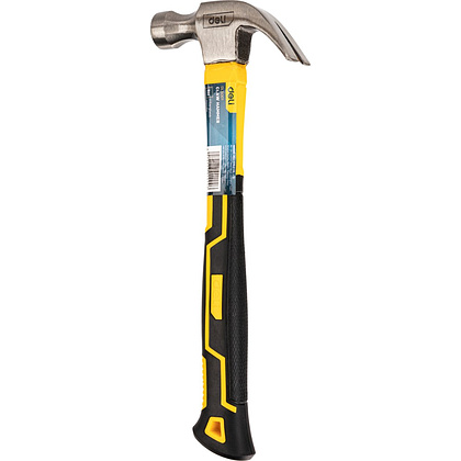 Молоток-гвоздодер Deli YS EDL5001, 0,25 кг, фибергласовая рукоятка - 3