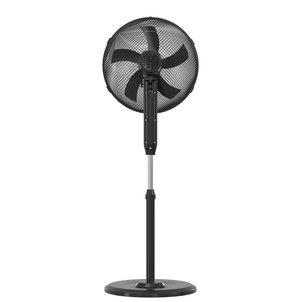 Электровентилятор напольный Оasis "VF-40TMB", черный - 2