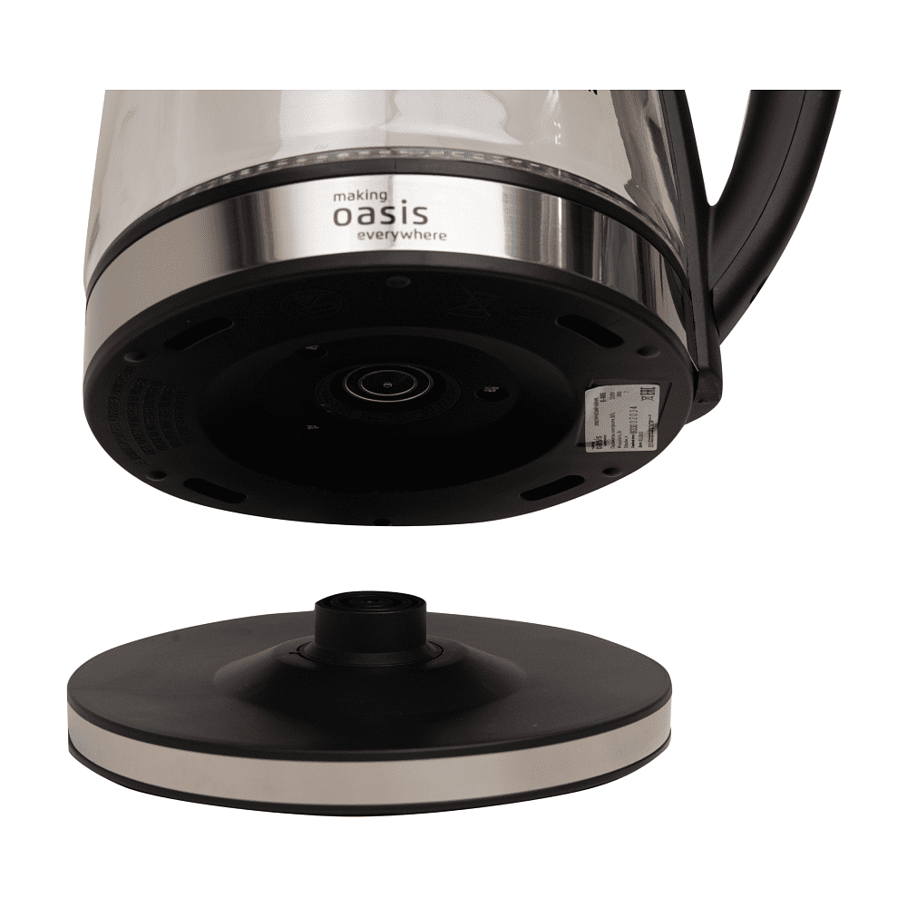 Электрочайник Oasis K-8GS, стекло - 4