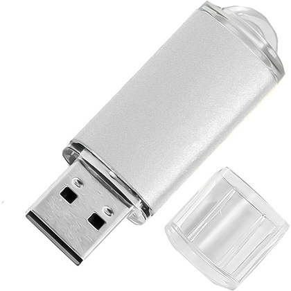 USB Flash накопитель 2.0 "Assorti", 32 Gb, серебристый - 3