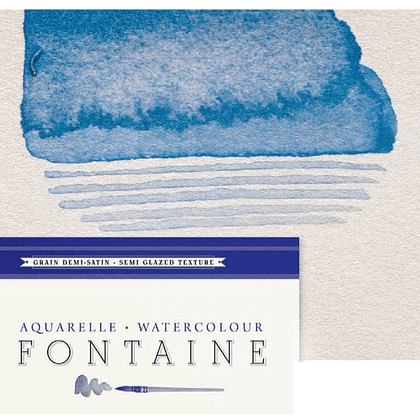 Блок-склейка бумаги для акварели Fontaine, полугладкая, 18x24 см, 300 г/м2, 25 листов - 3