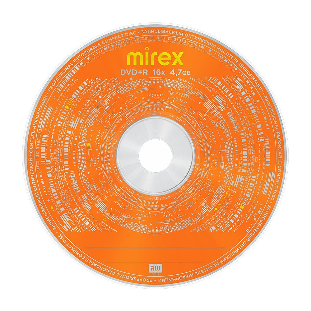 Диск Mirex Brand, 16X, 4,7 ГБ, Cake box 50 шт - 3