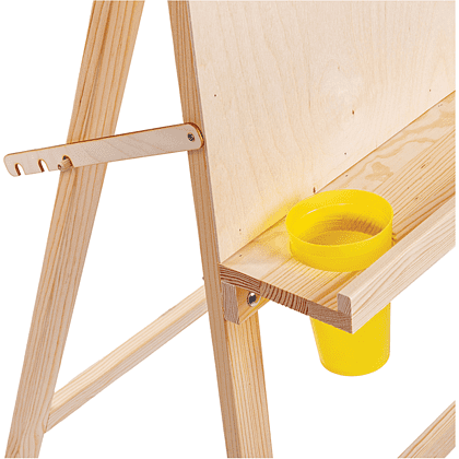 Мольберт-хлопушка "Студия", сосна, 2 стакана - 4