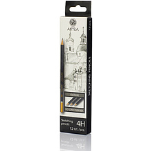 Карандаш чернографитный "Artea", 4H