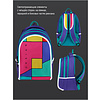 Рюкзак школьный "Color Block", разноцветный - 10