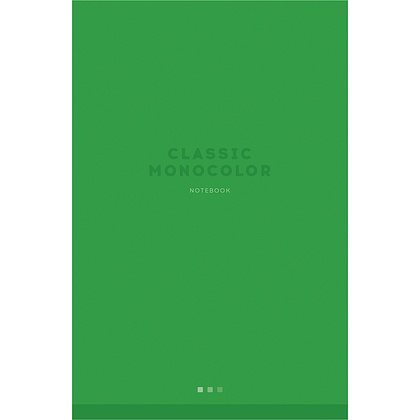 Блокнот ArtSpace "Monocolor. Green", А5 148*205 мм, 80 листов, клетка, зеленый