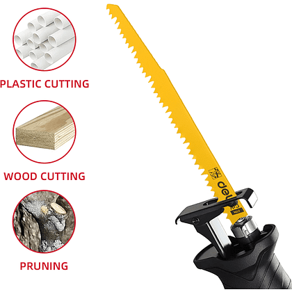 Набор пилок Deli YS EDH-WJT010-EH1, для лобзика и сабельной пилы, 10 шт - 6