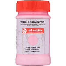 Краска декоративная "VINTAGE CHALK PAINT", 100 мл, 3505 грязно-розовый
