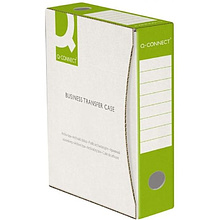 Коробка архивная "Q-Connect", 100x339x298 мм, зеленый