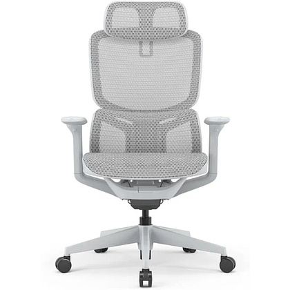 Кресло компьютерное SitZone E-JX-002А, сетка, пластик, белый - 2