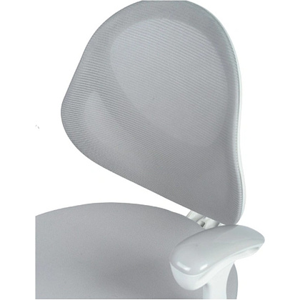 Кресло детское YOKA YC-2 Lenny, сетчатая ткань, серый, пластик, белый - 6