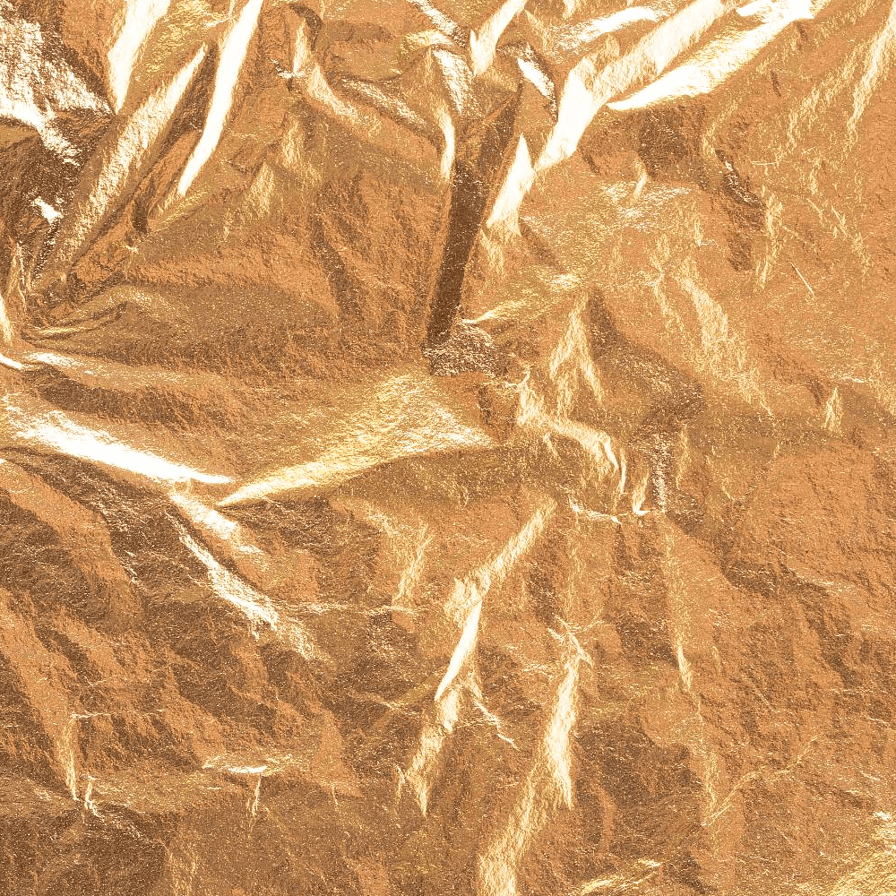 Поталь "Decola", 14х14, 25 листов, имитация золота - 2