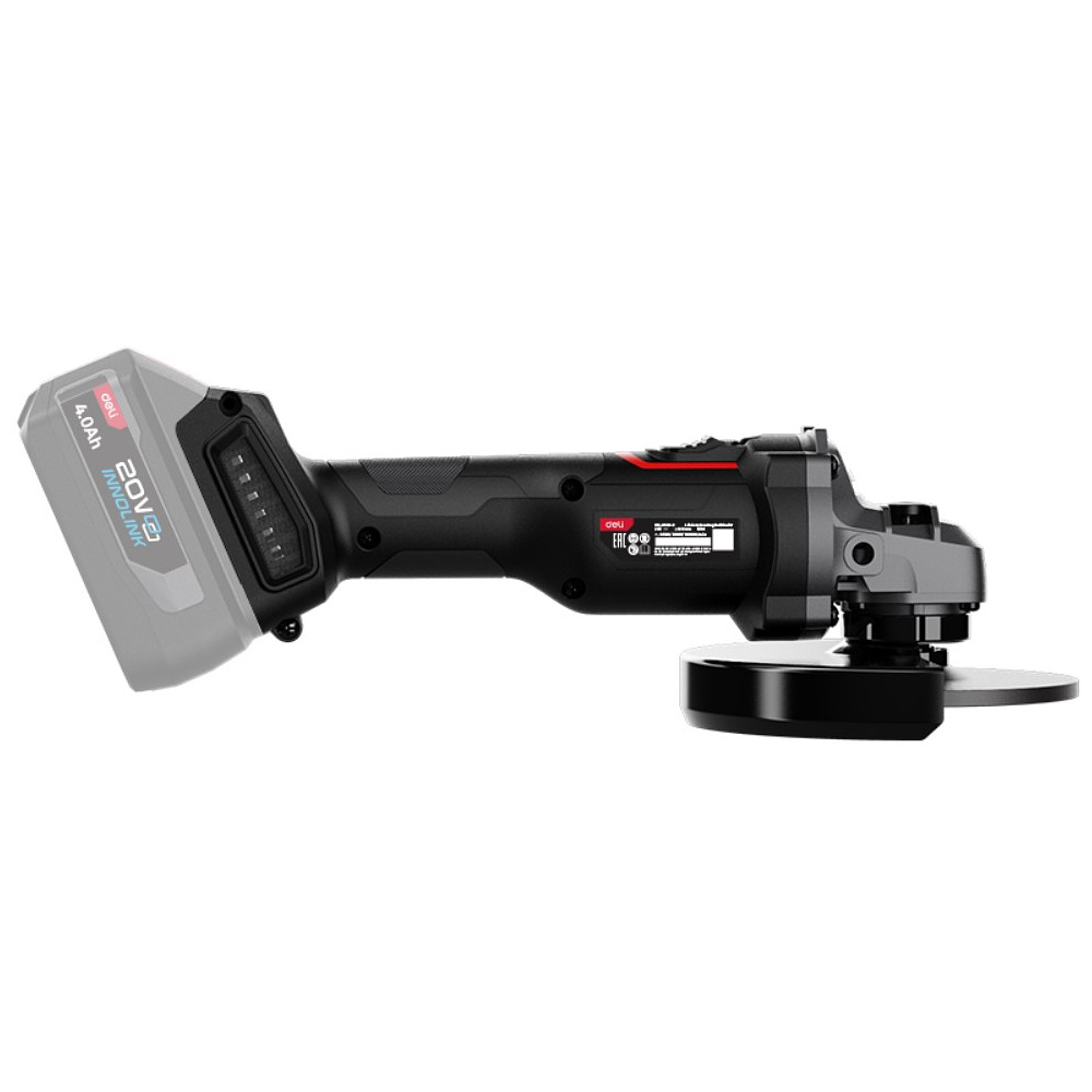 Шлифмашина угловая Deli RS EDE-JM20-2, без аккумуляторов и ЗУ - 5