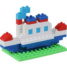 Ластик Iwako "Blocks Steamboat Kit"