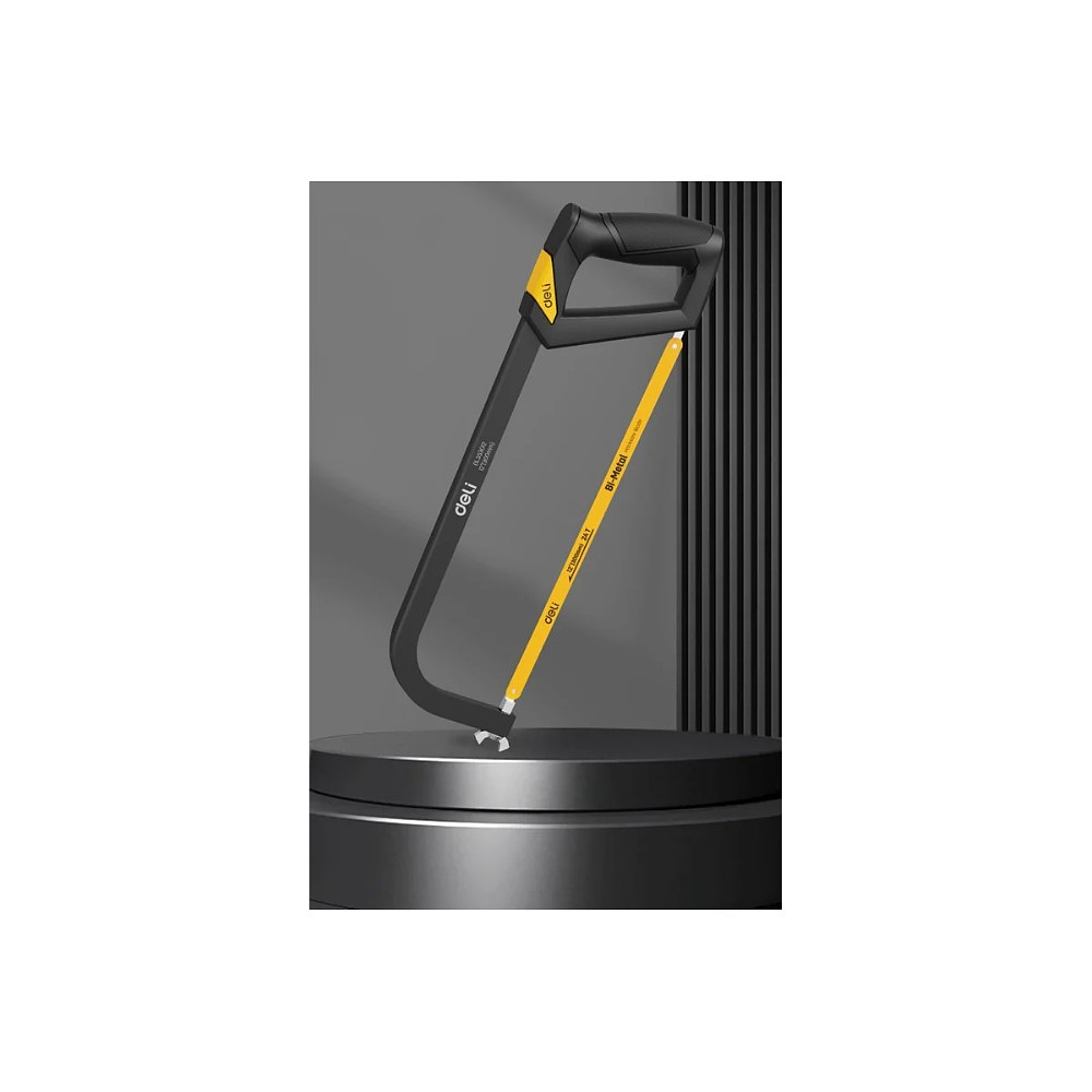 Ножовка по металлу Deli YS EDL353012, 300 мм, желтый, черный - 4