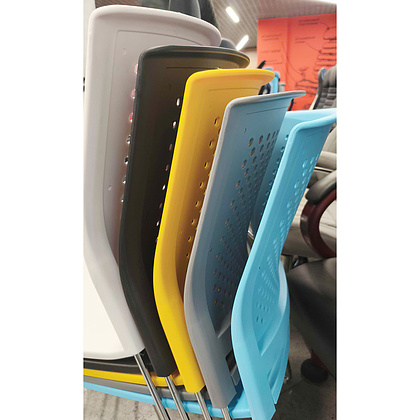 Стул для посетителей EVERPROF Neo, желтый - 5