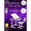 Комплект растущей мебели Fundesk "Cubby Sorpresa": парта + стул, серый - 8
