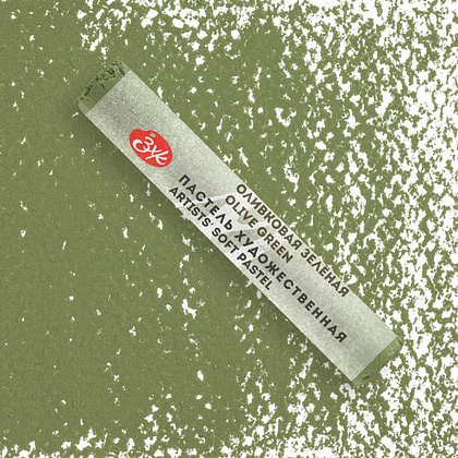 Пастель сухая "Мастер-класс", 754 оливковая зеленая - 2