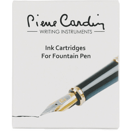 Чернильный патрон "Pierre Cardin", 37 мм., синий, 6 штук в упаковке - 2