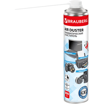 Чистящий сжатый воздух "Brauberg", 800 мл - 8