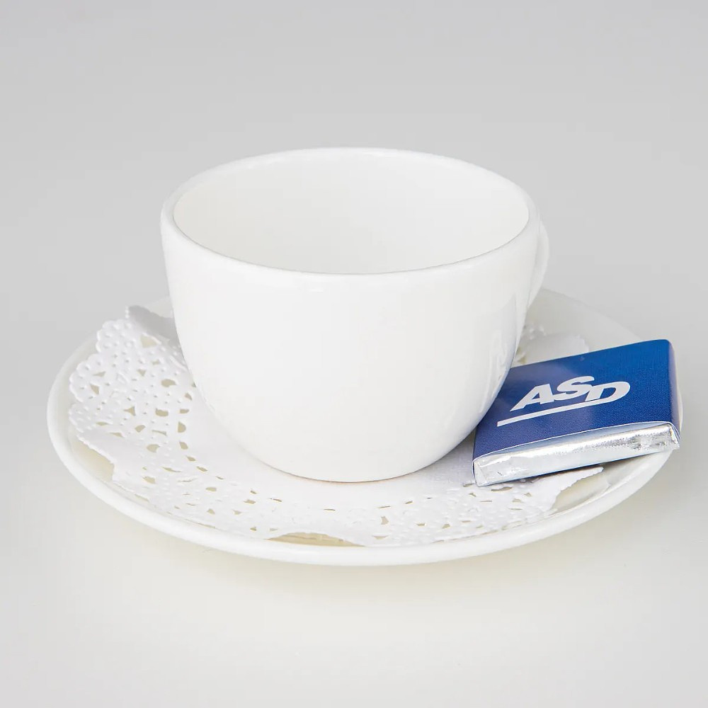 Салфетки бумажные ажурные AVIORA, d=14 см, белый, 250 шт - 2