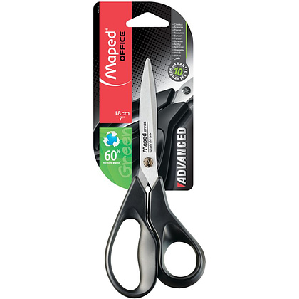 Ножницы Maped "Advanced Green", 18 см, -30%