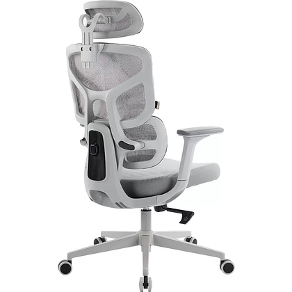 Кресло эргономичное EVERPROF Omega, Grey сетка, серый, металл, корпус серый - 4