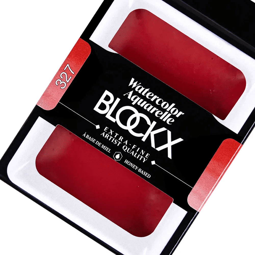 Краски акварельные "Blockx. Giant pan", 327 красный Блокс, 18 мл., кювета - 3