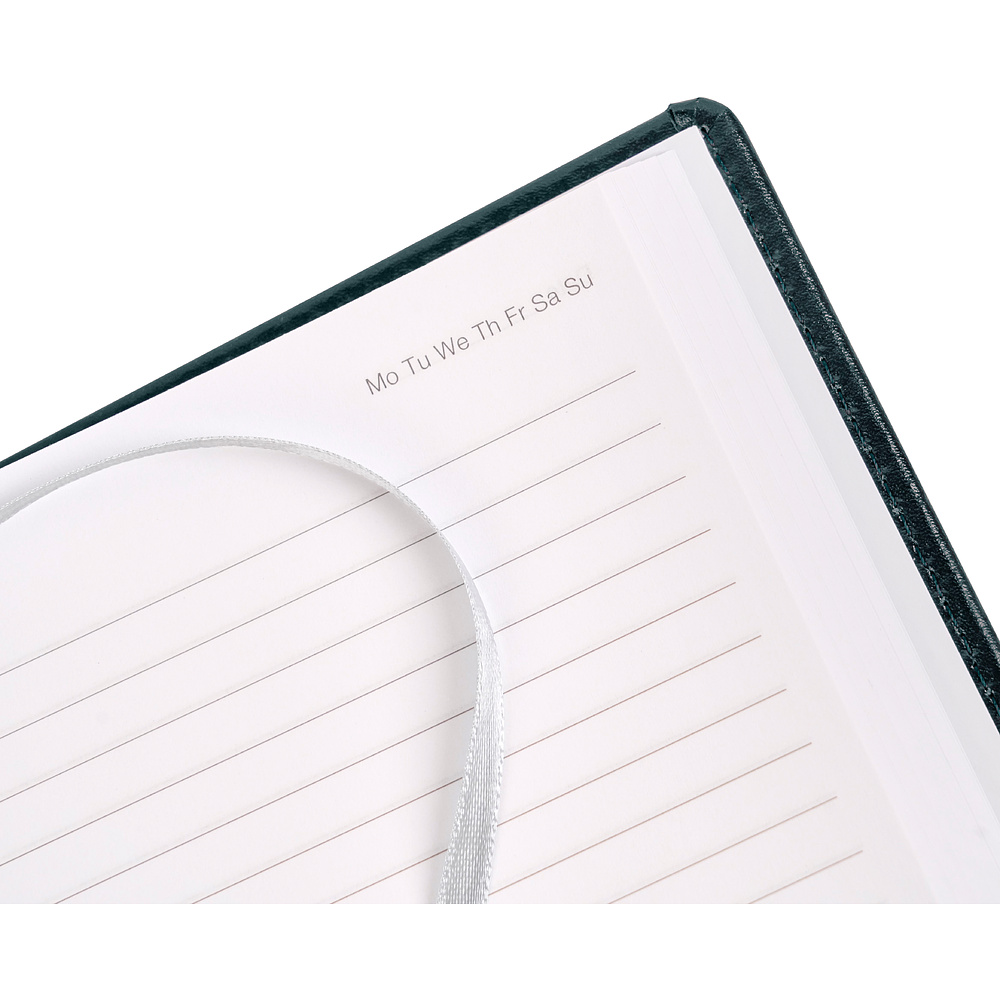 Ежедневник недатированный "Pelle Siena", А5, 272 страницы, зеленый - 10